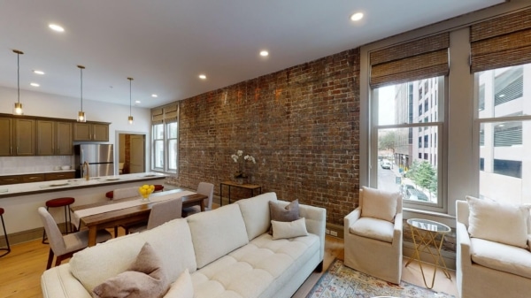luxury-apartment-living-area New Orleans Luxury apartment rental
